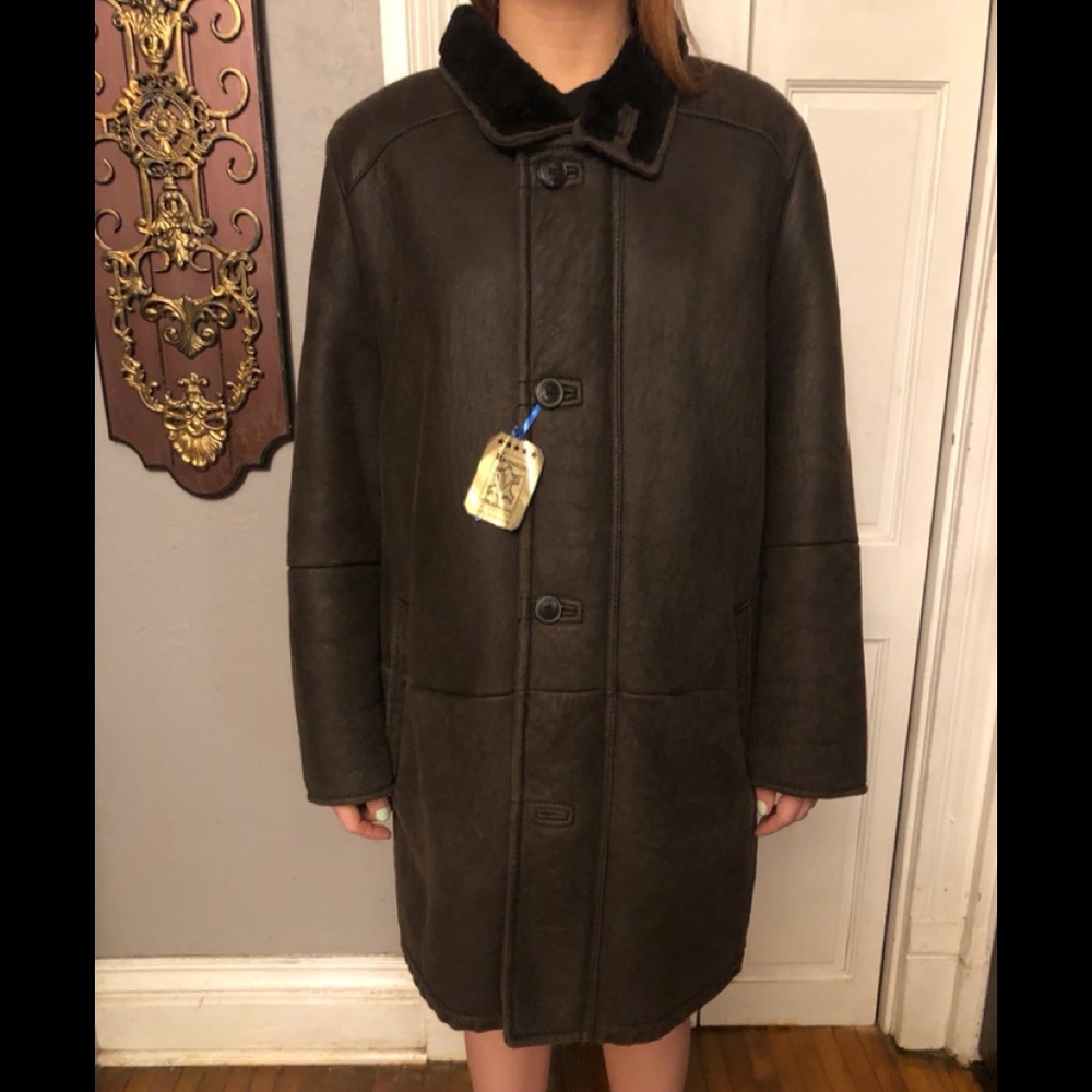 Werner Christ Lamb skin Coat (NWT)